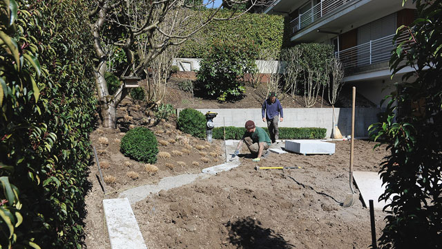 Bont Gartenbau – Umbauarbeiten